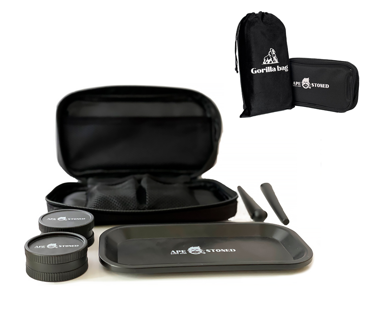 Apestoned Gorilla Bag - Black