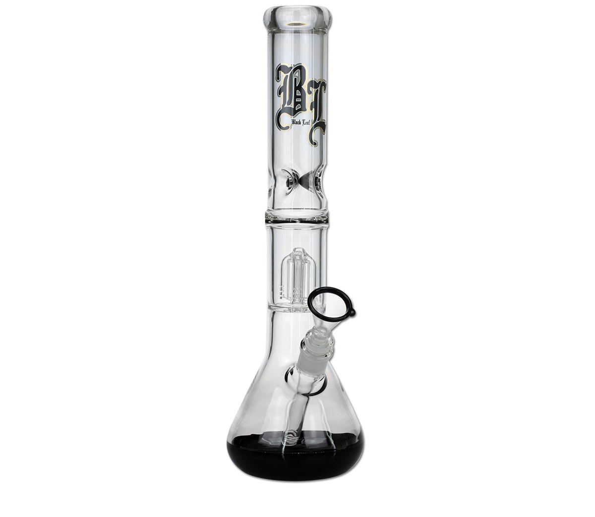 BL Glass Bong Ice 4-Arm Percolator black