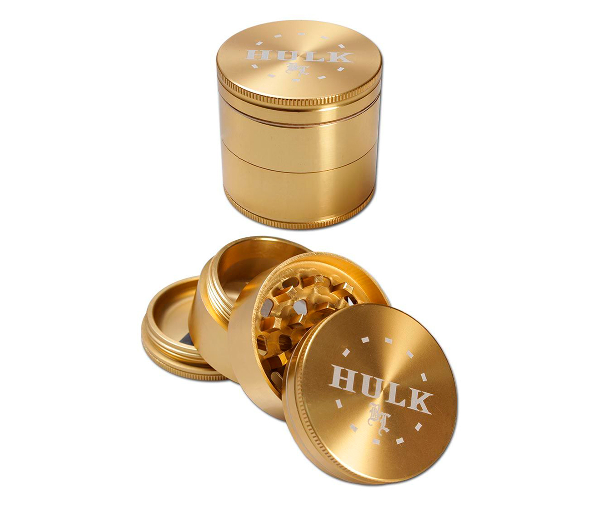 BL Hulk Grinder 4-part Gold 56mm - Waterpijp-bong.nl