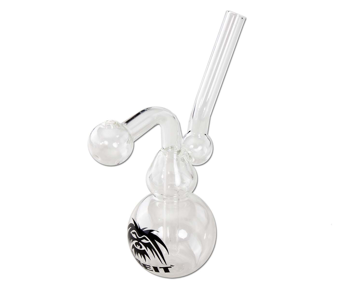 BREIT® Oil Pipe Dab Rig – Glazen Olie Pijp 15cm