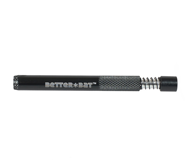 Better-Bat Grinder Tip 8 cm Black - Waterpijp-bong.nl