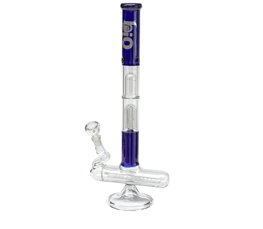 Bio Hazard Vacuum inline + 6 Arm Tree Perc Bong BL