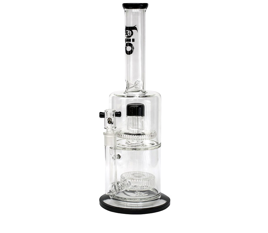 Bio Hazard XL Showerhead + Discus Perc Bong