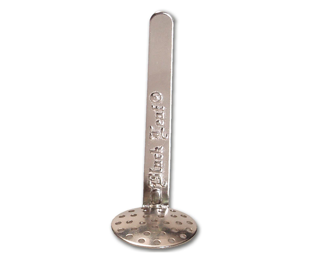 Black Leaf Steel Spoon Screen 18 mm