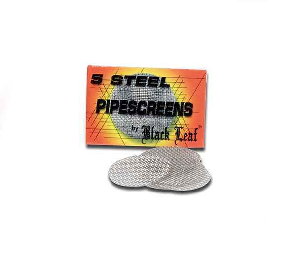 Black Leef Steel Screens 20mm - Waterpijp-bong.nl