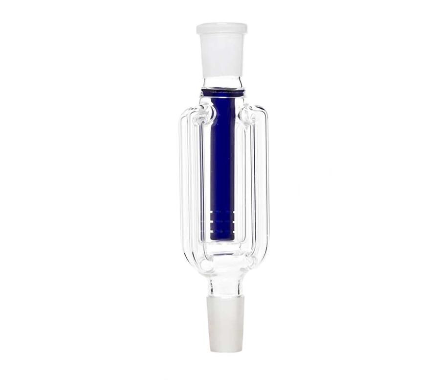 Blue GG Precooler Straight 18.8mm - Waterpijp-bong.nl