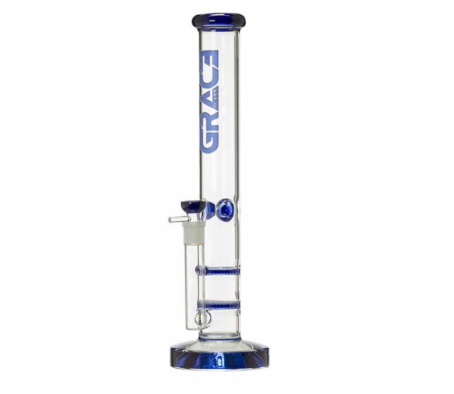Blue Hammer 2x Honeycomb GG Bong - Waterpijp-bong.nl