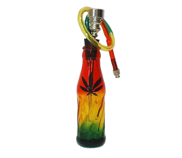 Bottle Waterpipe Rasta 16 cm