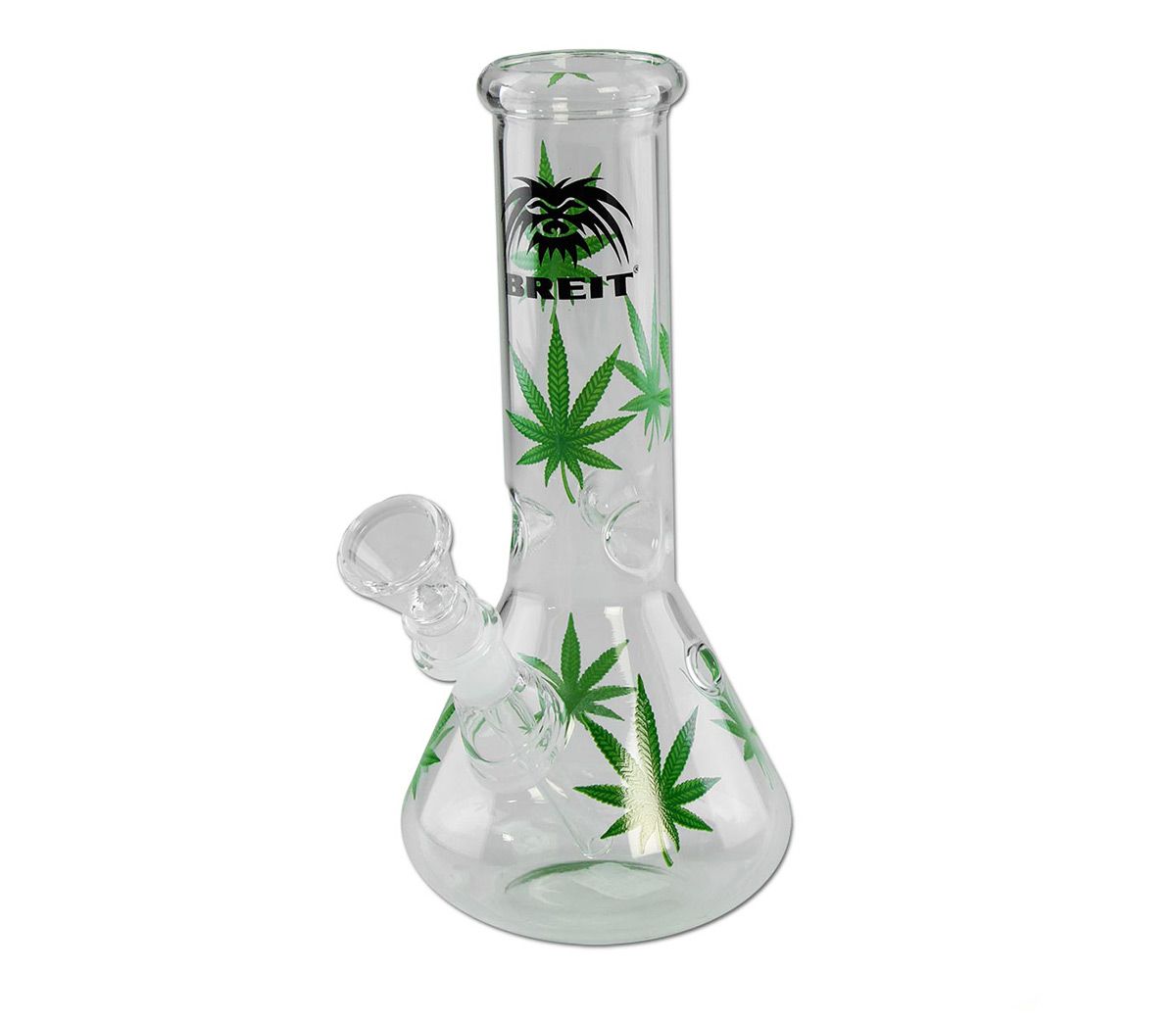 Breit Leaves Beaker Ice Bong Small - Waterpijp-bong.nl