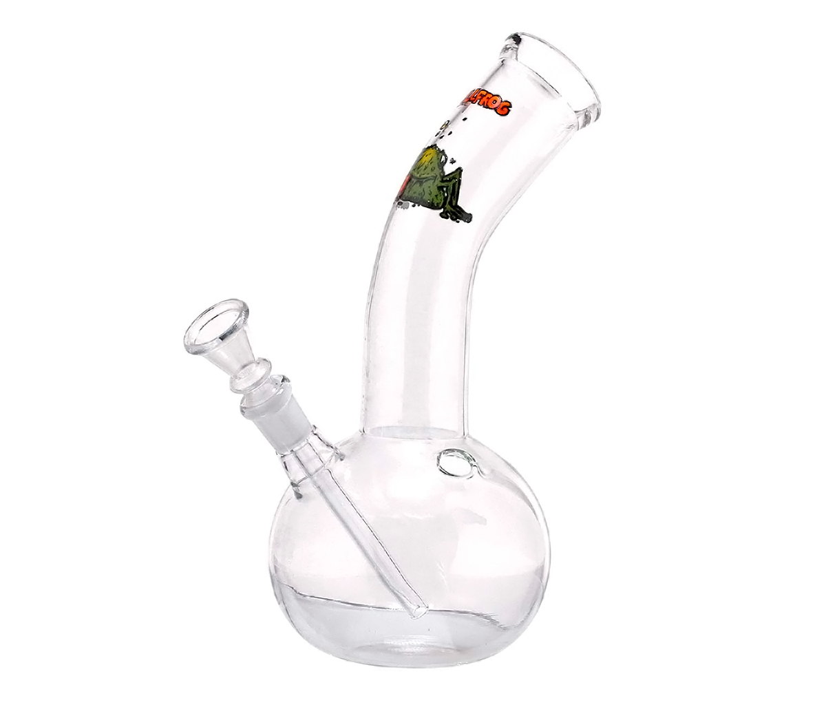Bullfrog Bended Bouncer Glass Bong 23 cm
