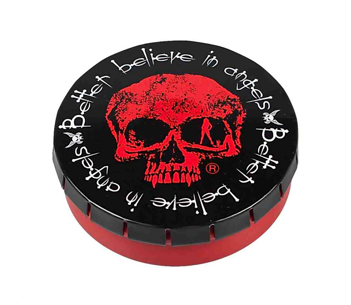 Click-Clack Box Ø 5,5 cm - Better Believe in Angels