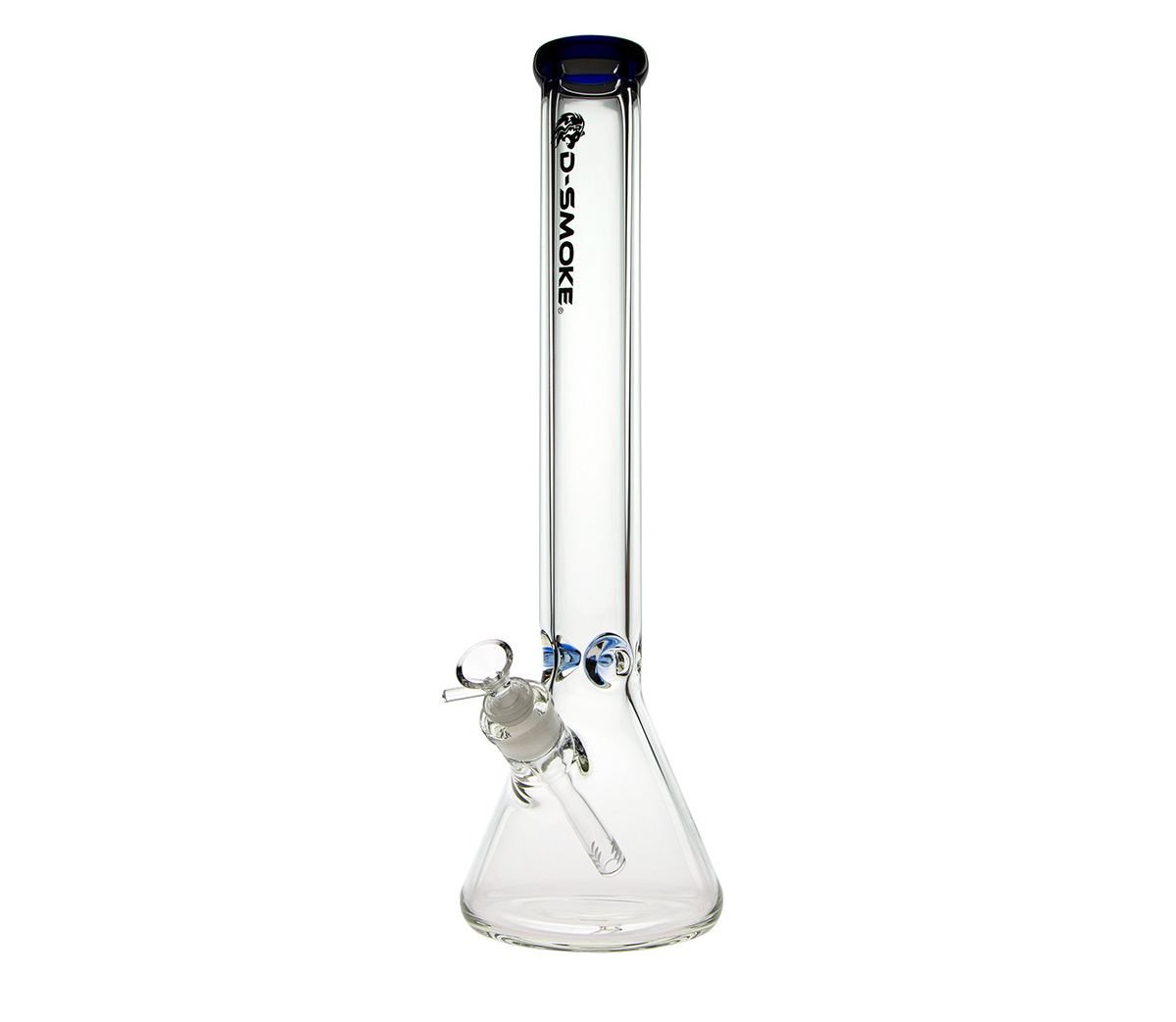 D-SMOKE Pure 9 mm Classic 18 inch Bong - Blue