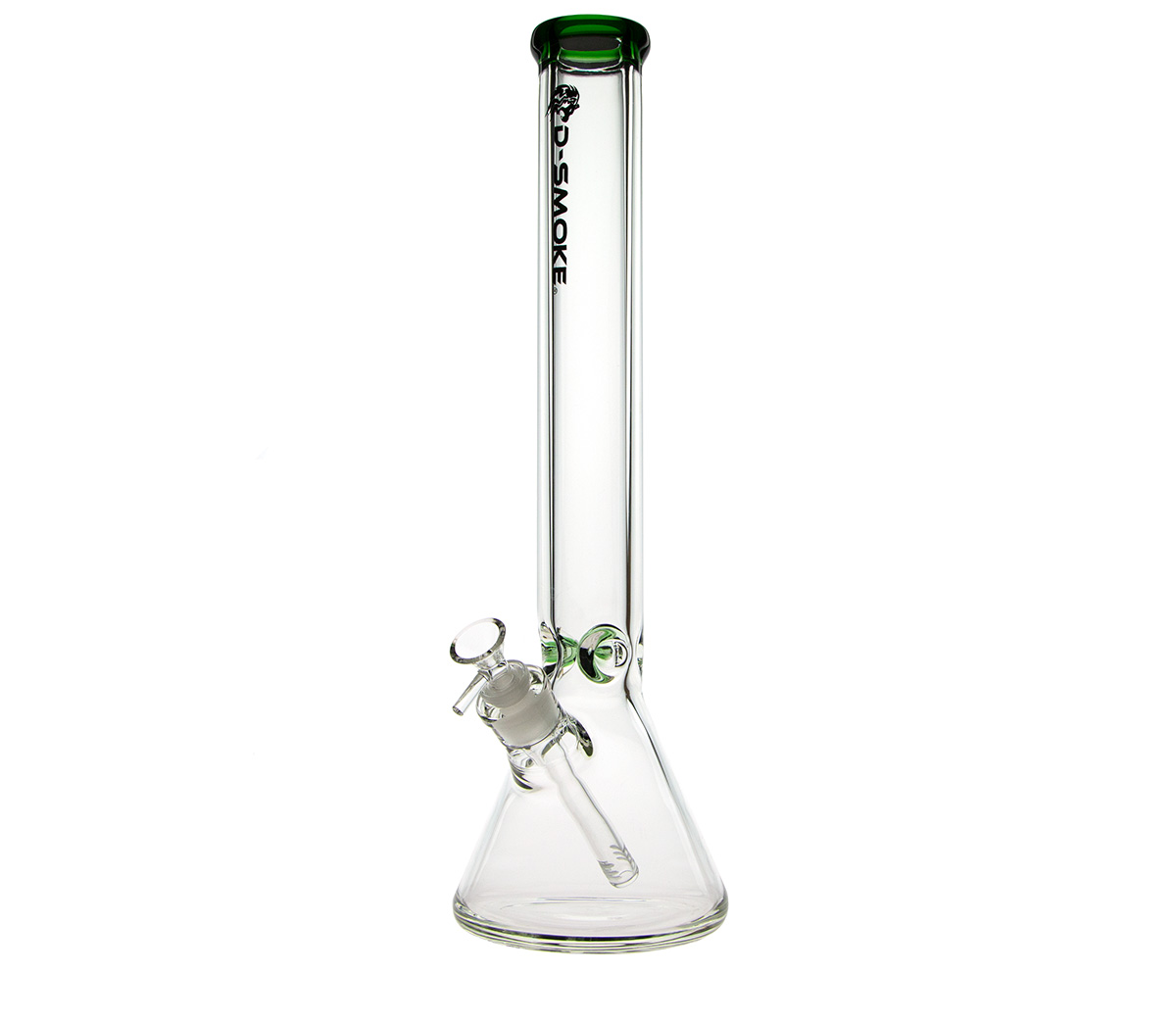 D-SMOKE Pure 9 mm Classic 18 inch Bong - Green