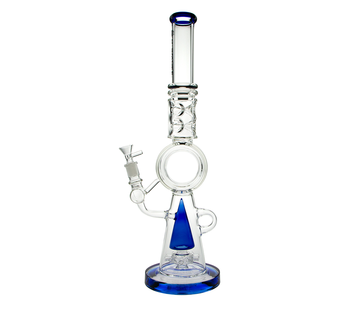 D-SMOKE Ring of Insanity Bong - Blue