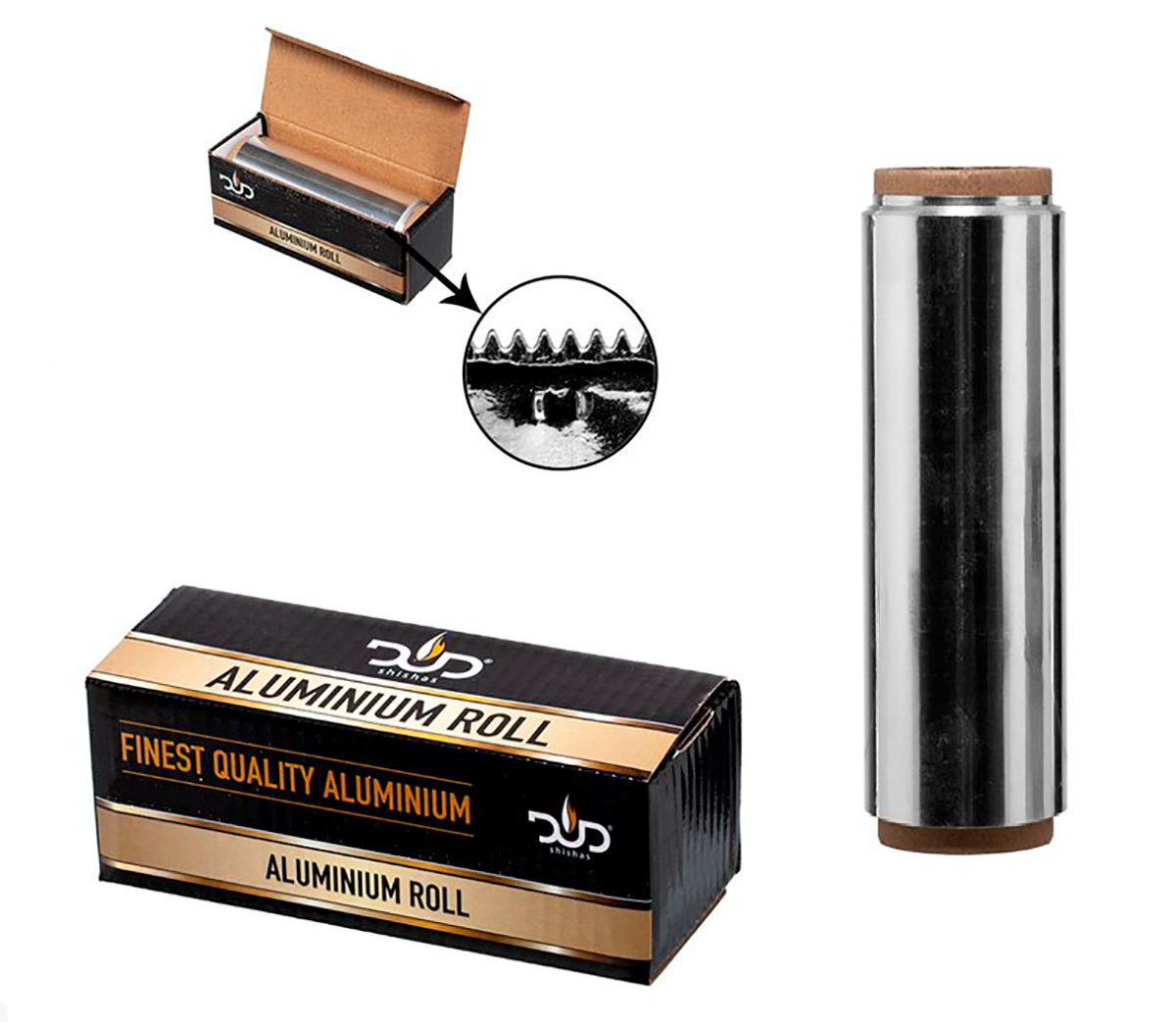 DUD High Quality aluminiumfolie - 12 Meter - Extra dik - Waterpijp-bong.nl