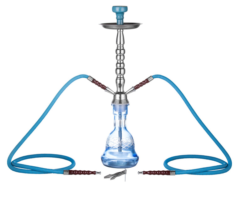 Dreamliner Trans Blue Shisha 2 slangen