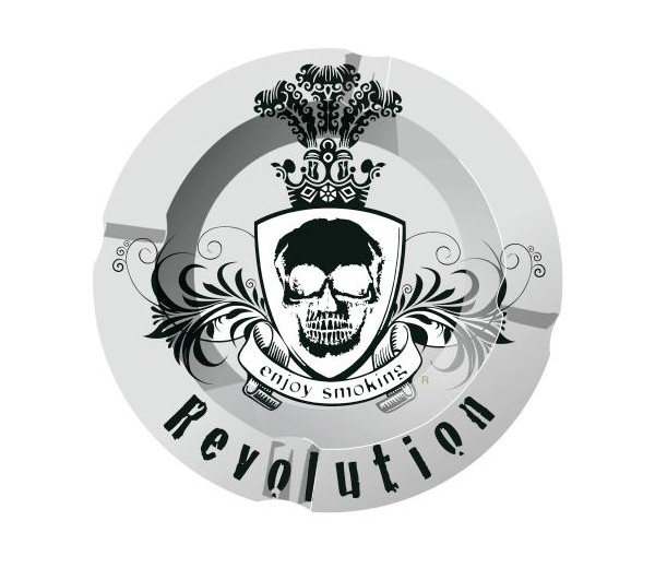 Enjoy Smoking Revolution Asbak - Waterpijp-bong.nl