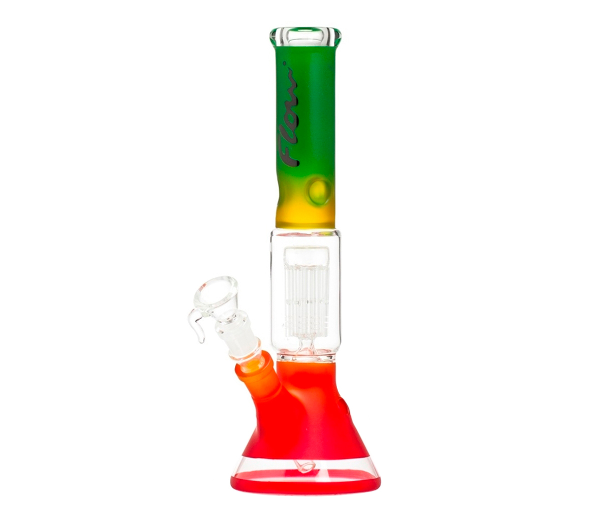 Flow Rasta 8-Arm Beaker Ice Bong