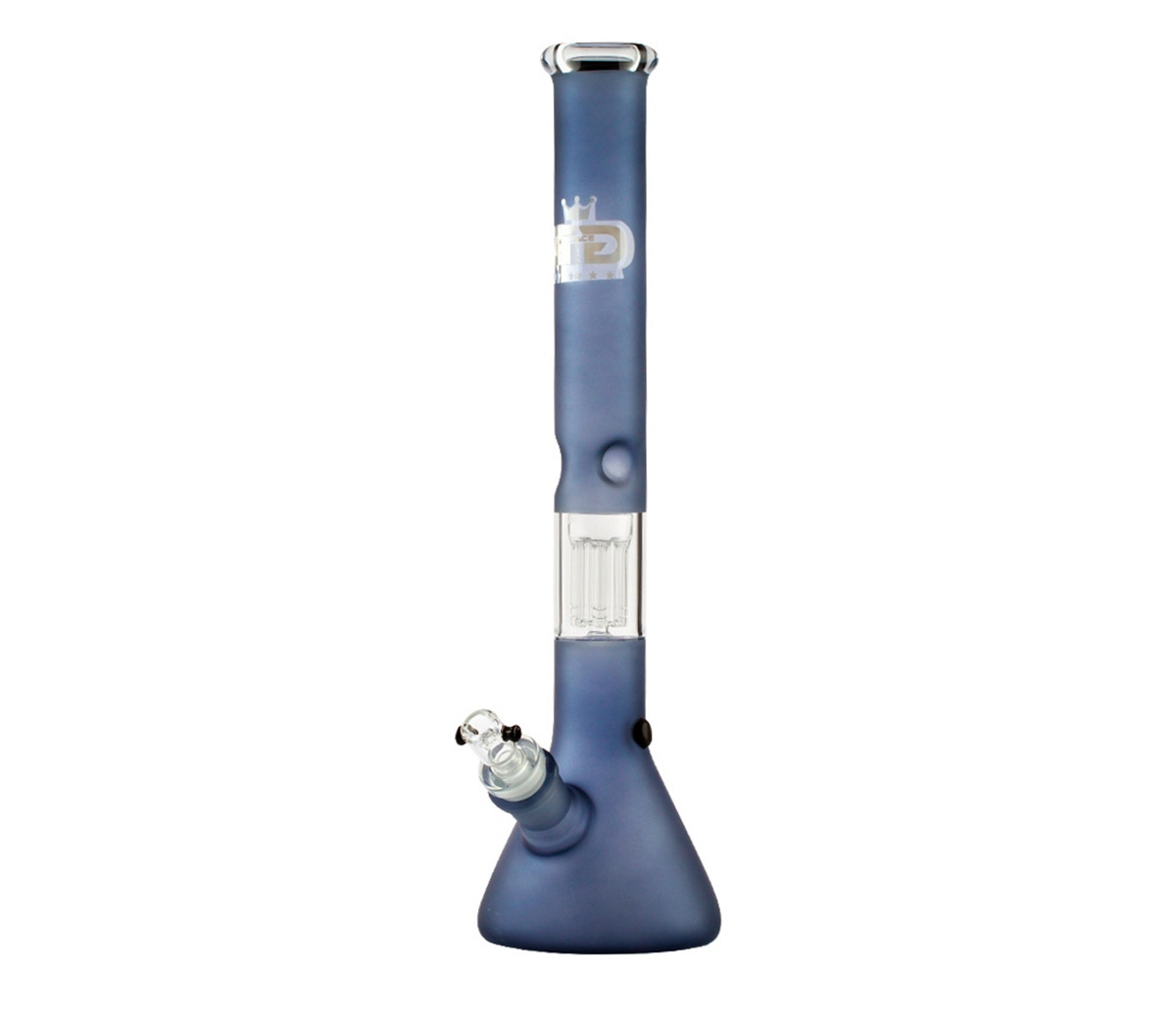 Grace Glass Fluo Black 6-arm Percolator Bong - Waterpijp-bong.nl