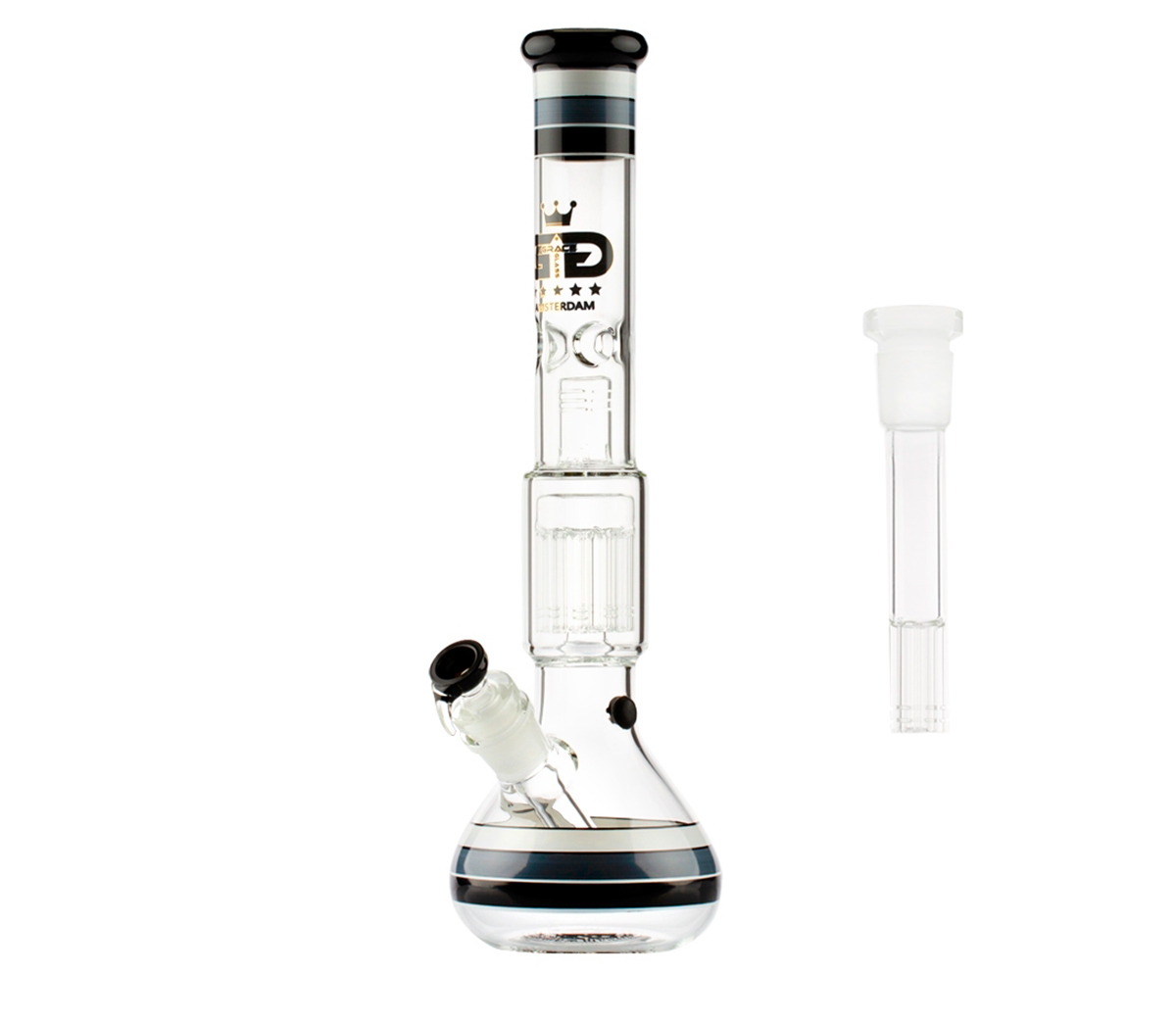 Grace Glass OG Series Black Dream Bong - Waterpijp-bong.nl