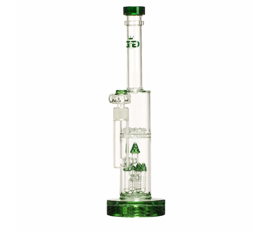 Green Shrooms Percolator GG Bong - Waterpijp-bong.nl
