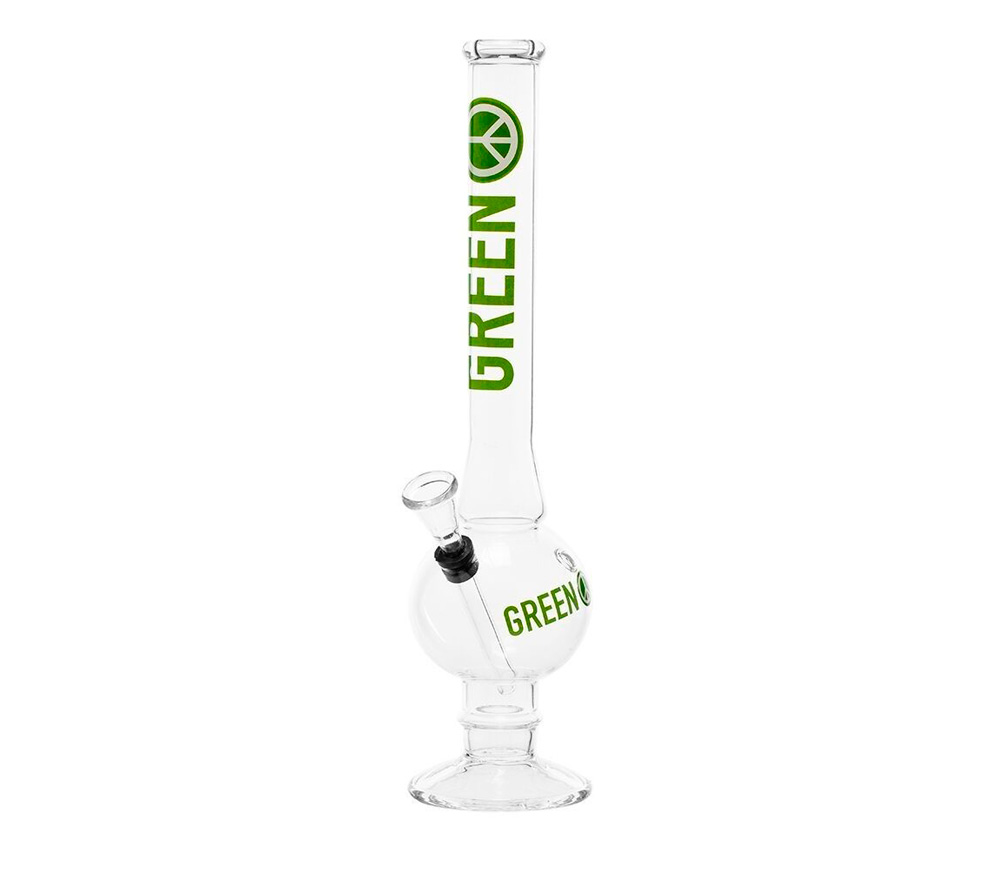 Greenline Peak Peace Glass Bong - Waterpijp-bong.nl
