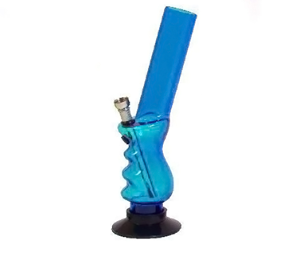 Gripper Acryl Bong Blauw 25 cm