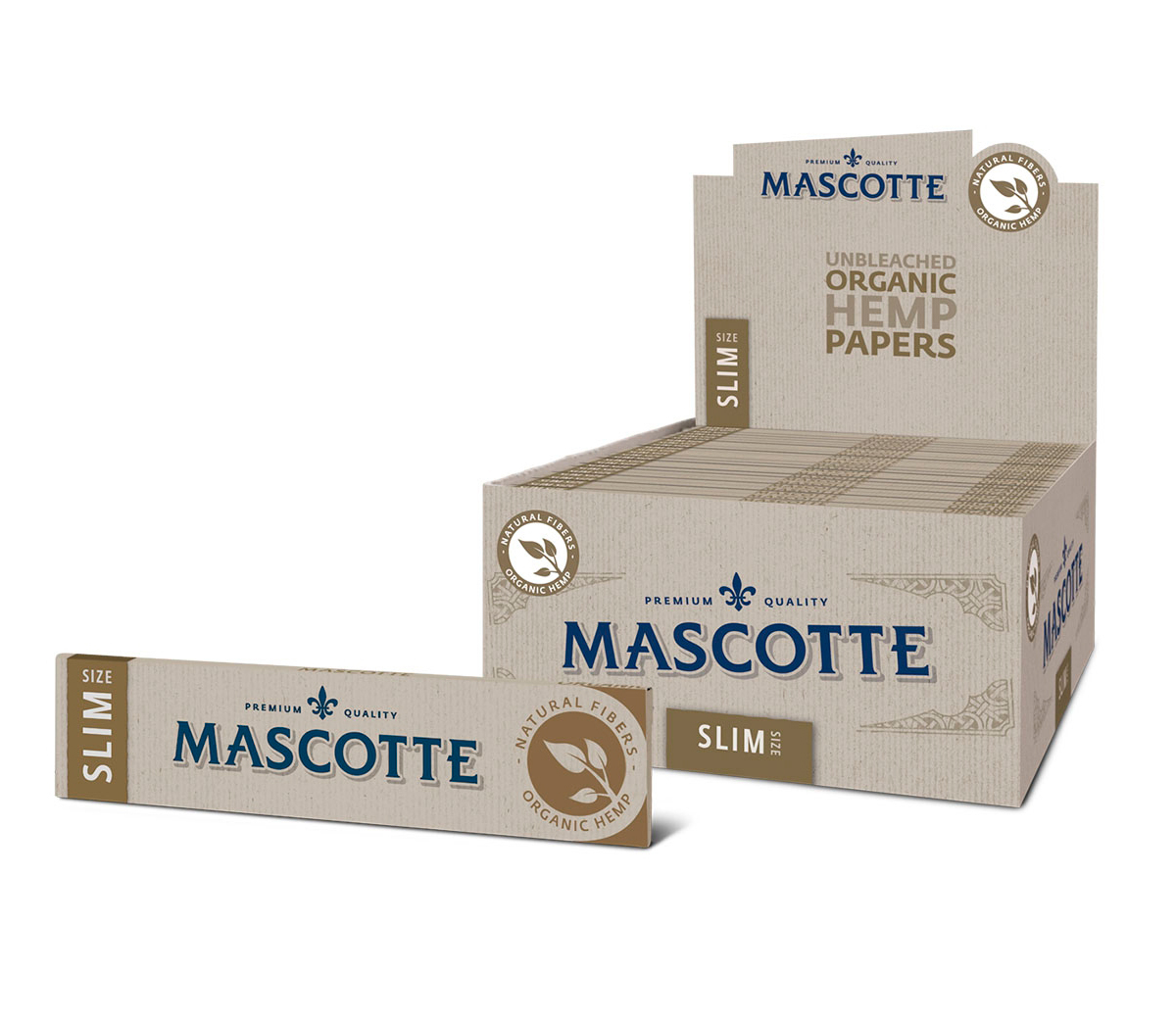 Mascotte Organic Hemp King Size Slim vloei