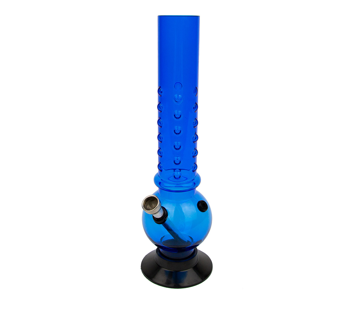 Pearl Grip Acryl Bong Blue - Waterpijp-bong.nl
