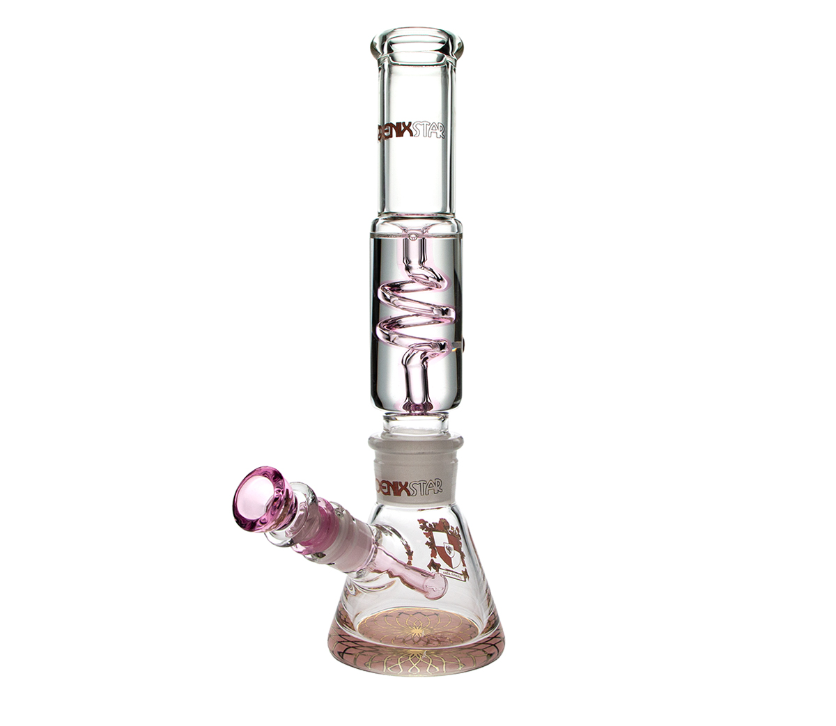Phoenix Freezable Glycerine Dream Bong - Pink