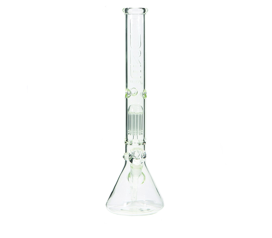 Pure Glass 50mm 10 Arm tree percolator Beaker clear