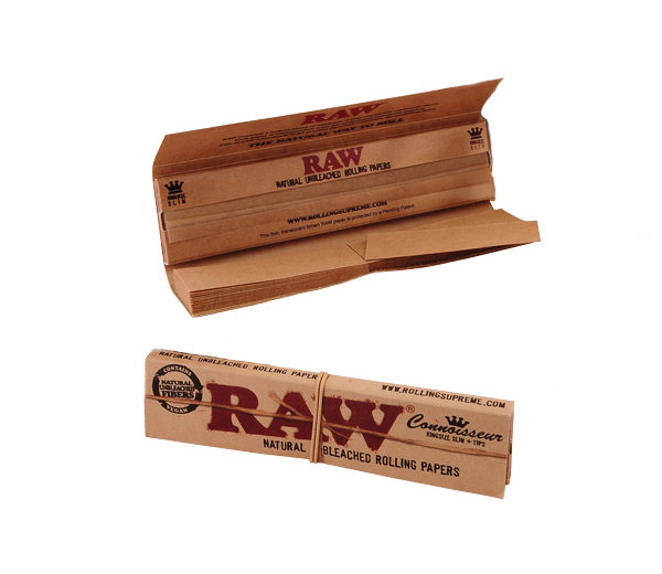 RAW Connoisseur King Size Slim Lange Vloei + tips