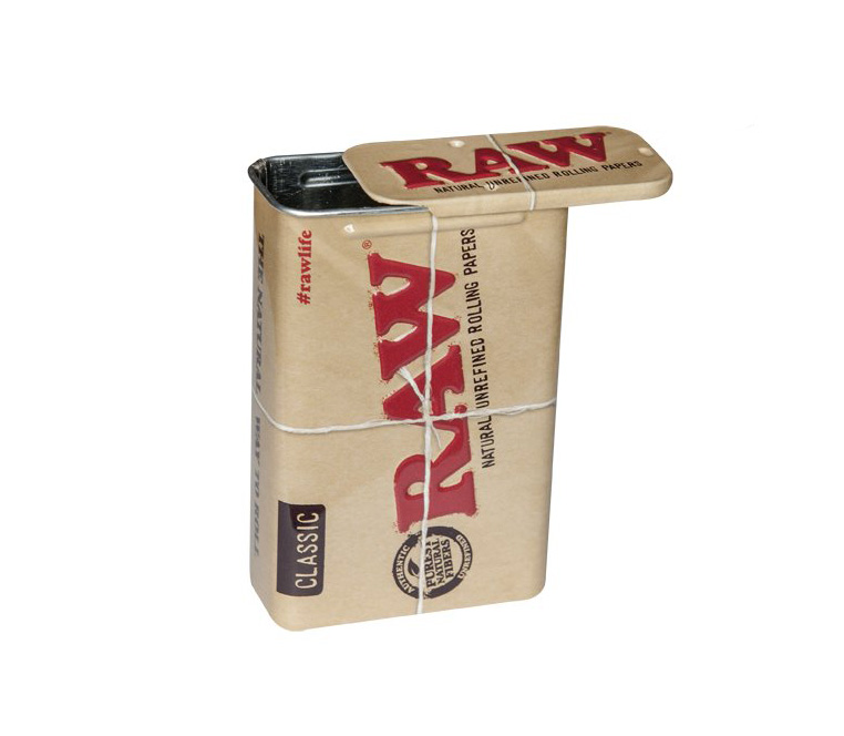 RAW Slide Top Tin - Store Stash Box