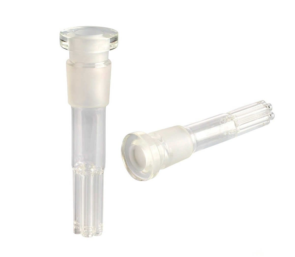 SG 29.2 to 18.8mm - Grace Glass 6 Arm Diffuser downpipe - 13 cm - Waterpijp-bong.nl