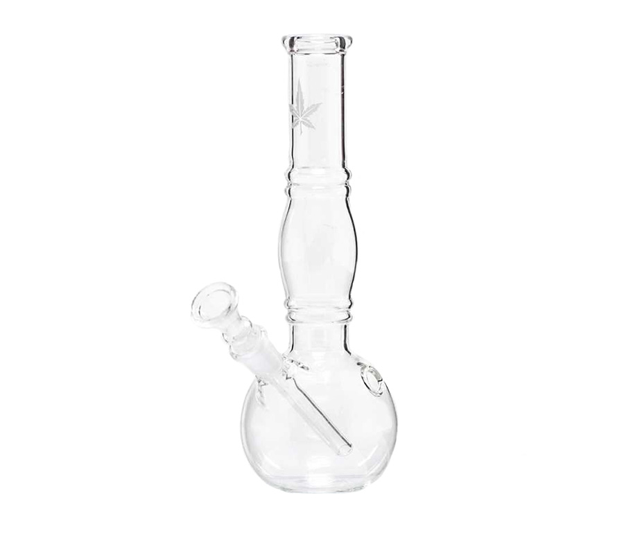Small Leaf Bouncer Glass Bong - Waterpijp-bong.nl