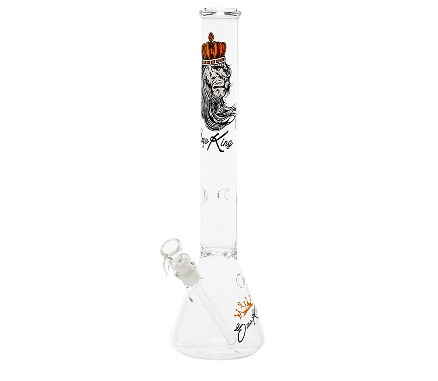 SmoKing Lion Tornado Disc Ice Bong - Waterpijp-bong.nl