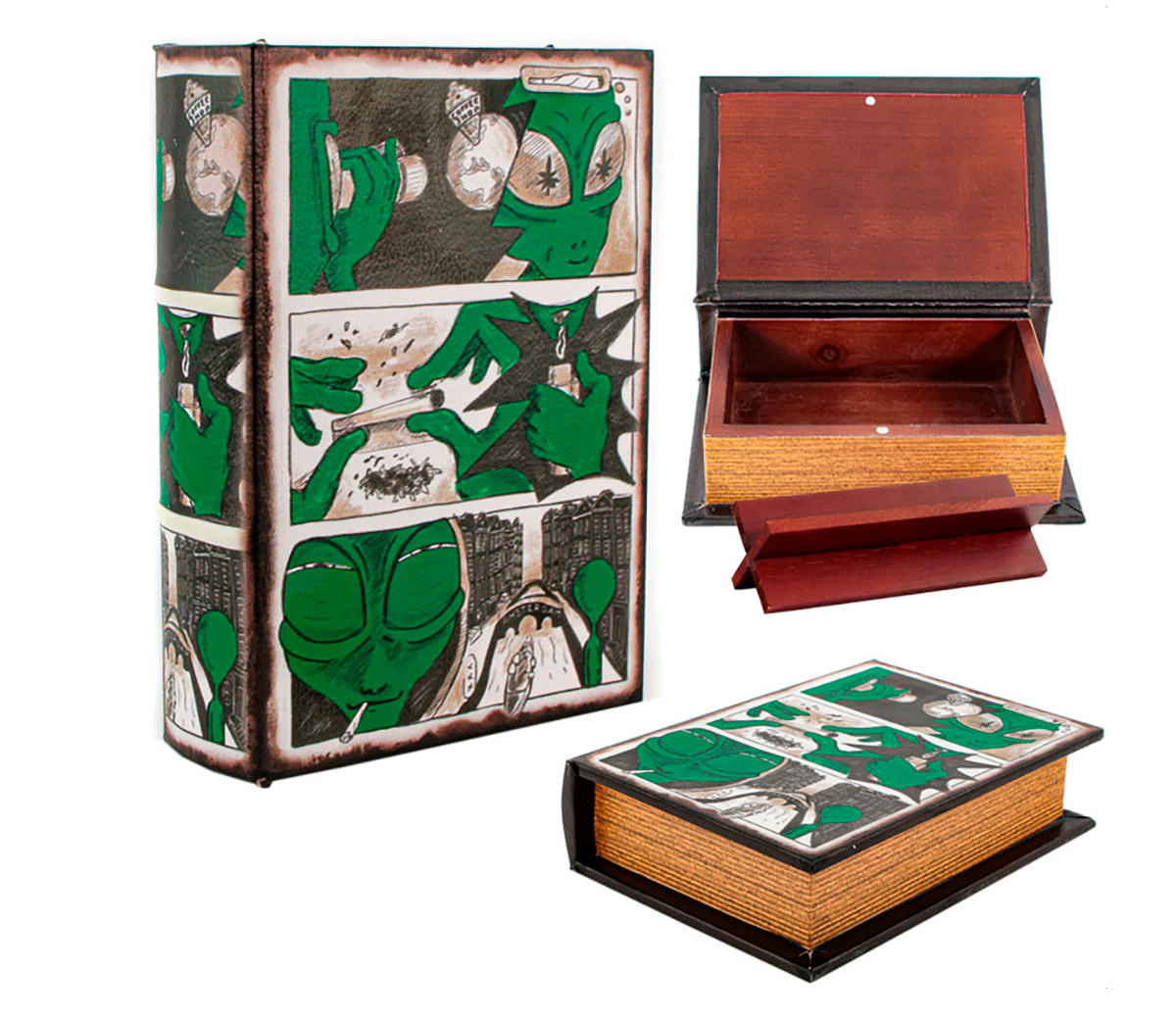 Stash Book Alien Visitor - small