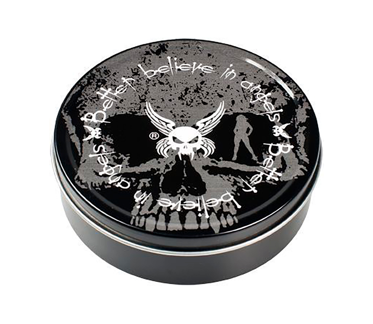 Stash Box (Ø 9 cm) Better Believe in Angels