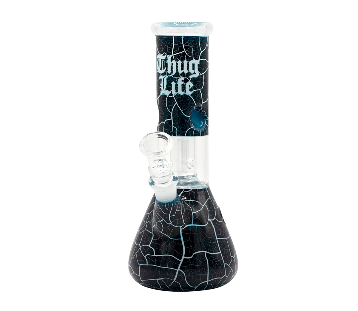 Thug Life Black Fraction Bong 