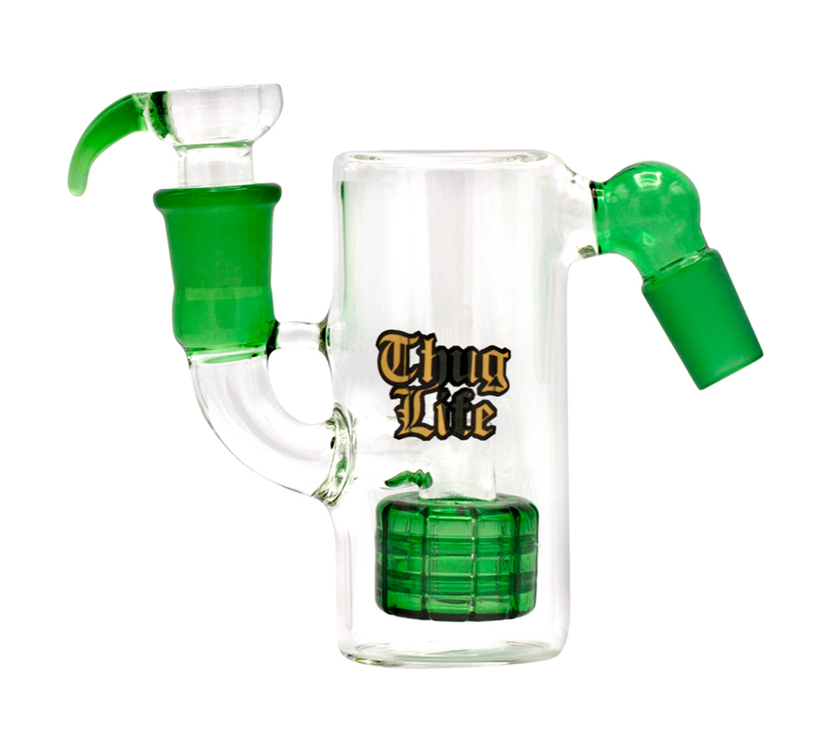 Thug Life Matrix Percolator Precoooler Green SG 18.8 mm - Waterpijp-bong.nl