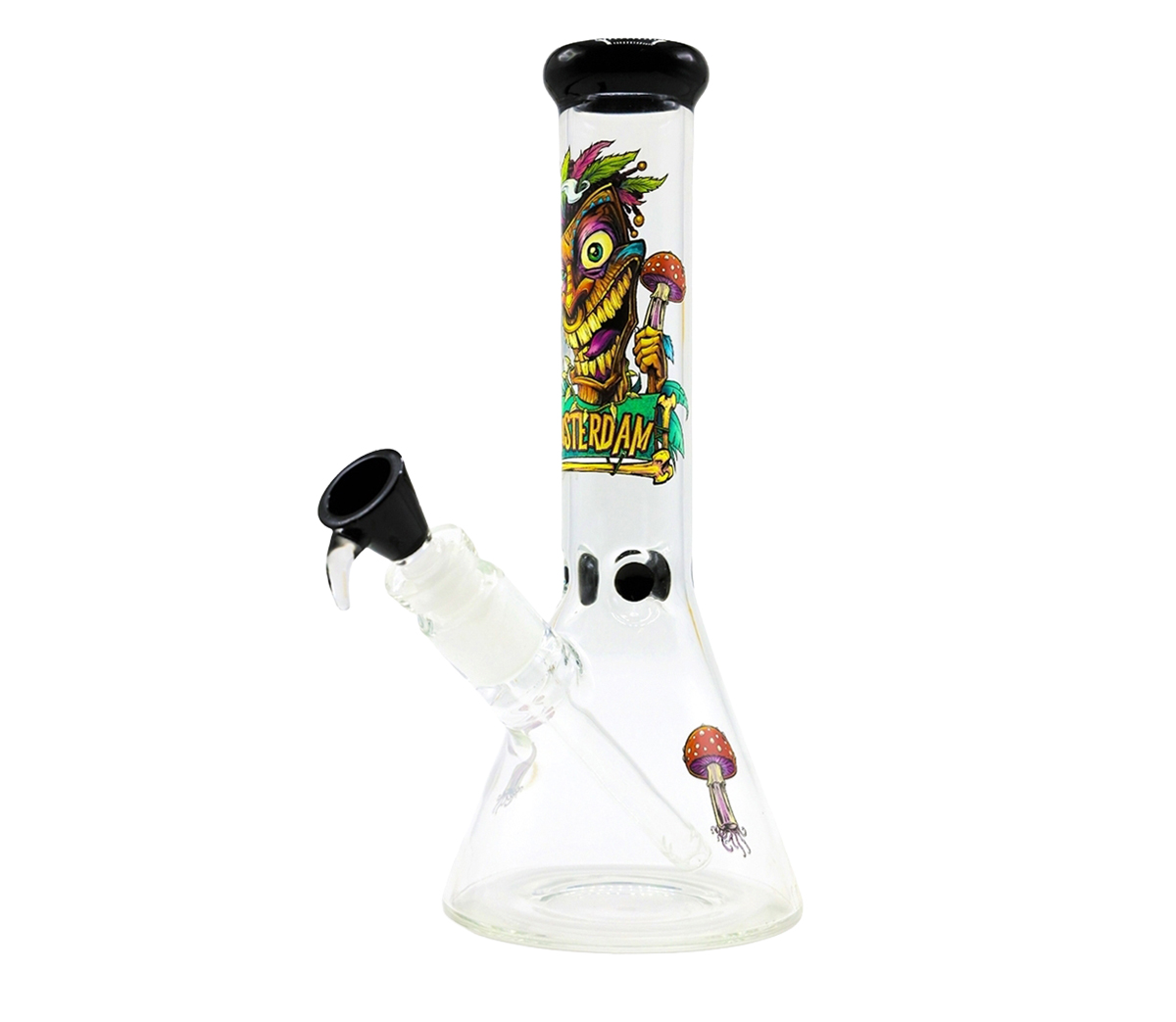 Tiki Beaker Glass Ice Bong 26 cm - IJsbong