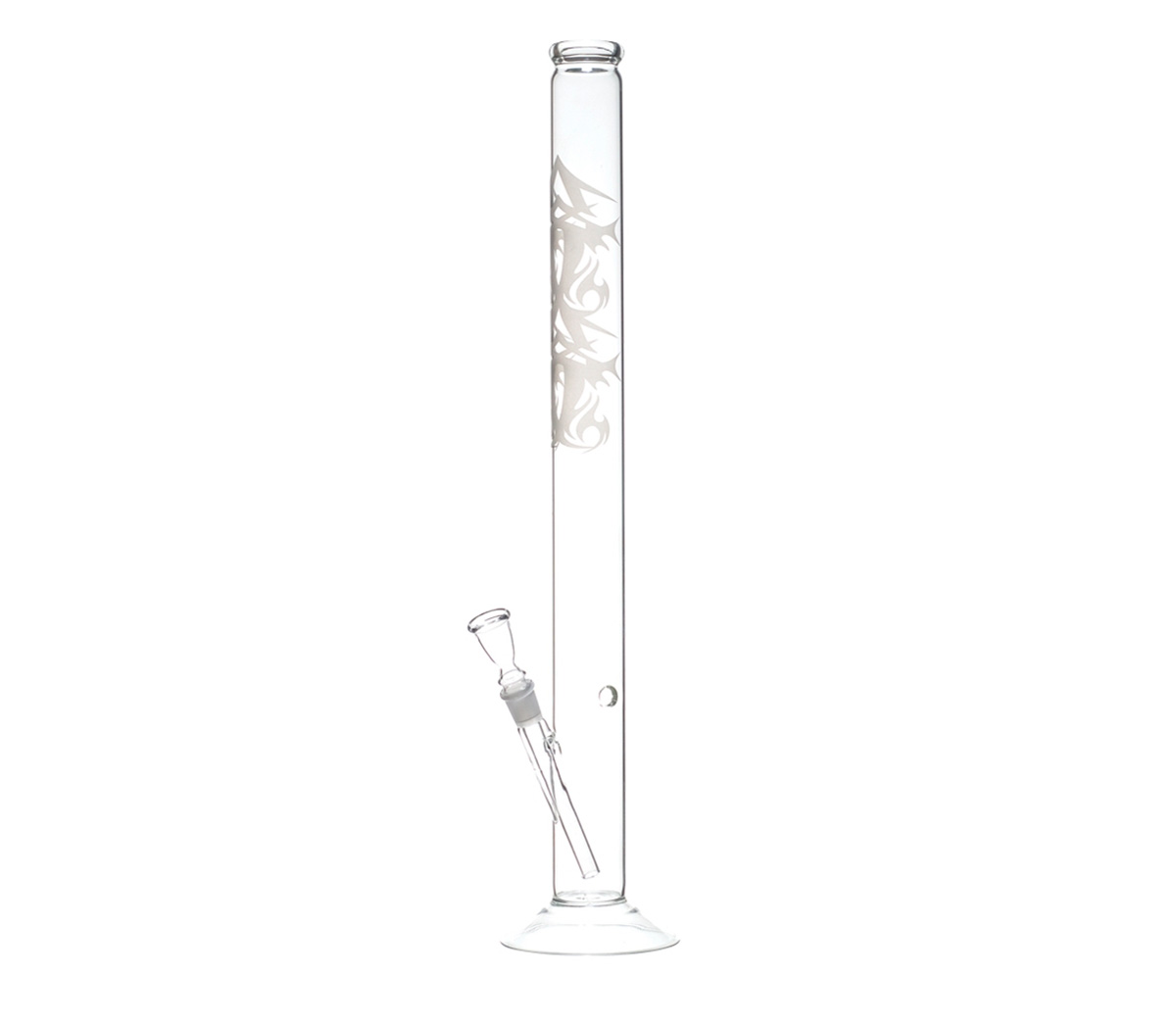 Tribal Tattoo Glass Bong Large 60 cm - Waterpijp-bong.nl