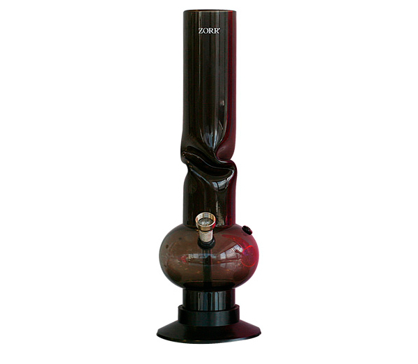 Twisted Acryl Ice Bong - 32 cm - Black