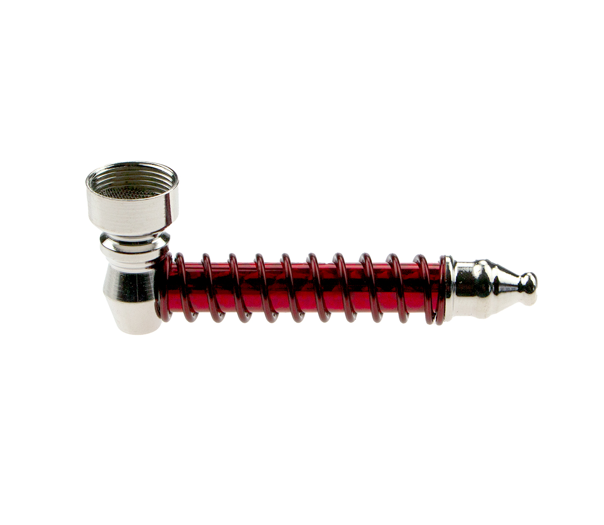 Wietpijpje - Spiral Design - Rood