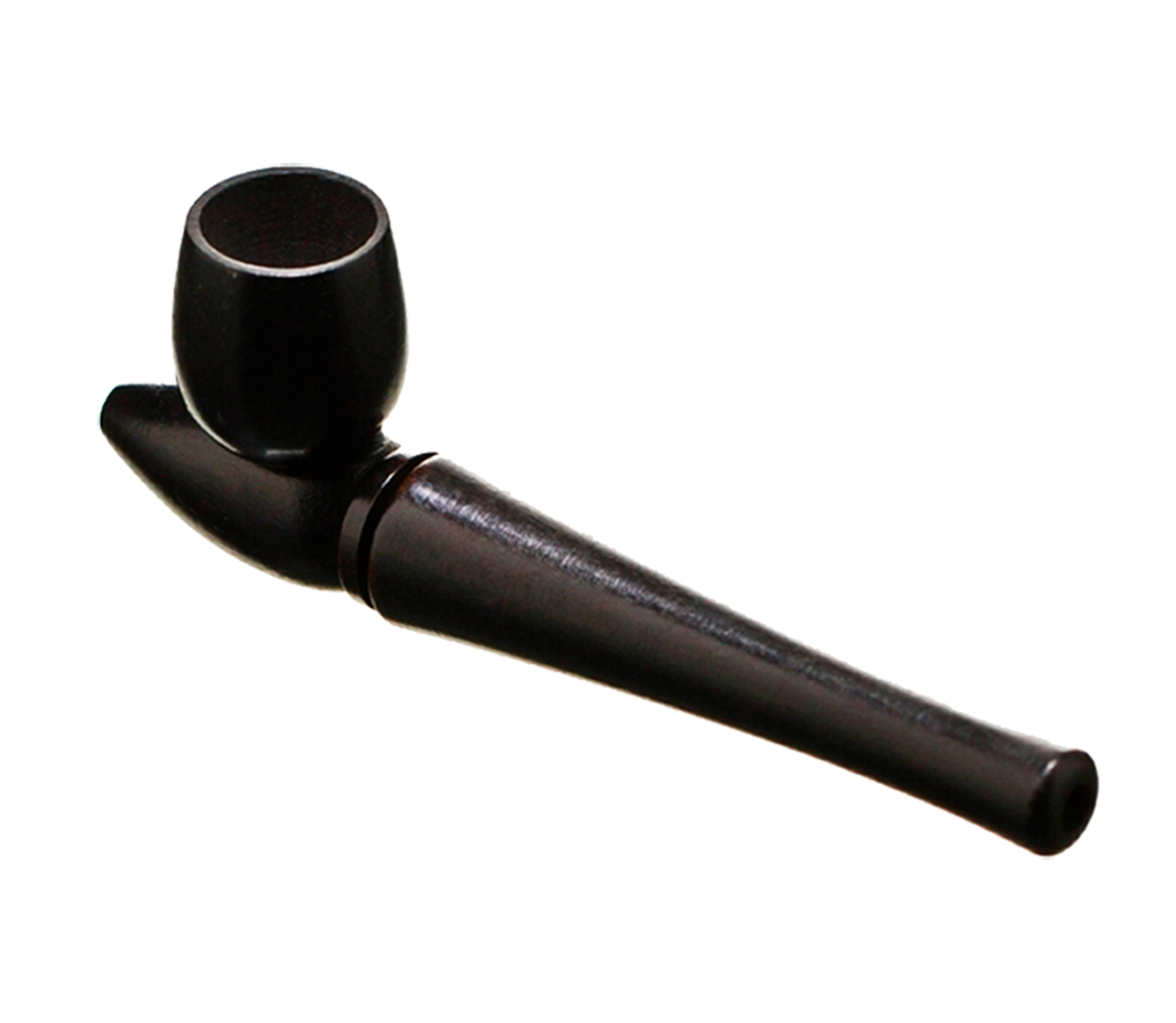 Wooden Pirate Pipe Black 8,5 cm – Houten Pijp