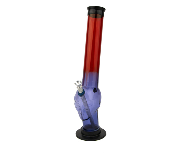 Alien Acryl Bong 30cm rood paars - www.waterpijp-bong.nl