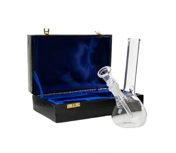 Chimney Glass Bong in Box - www.waterpijp-bong.nl