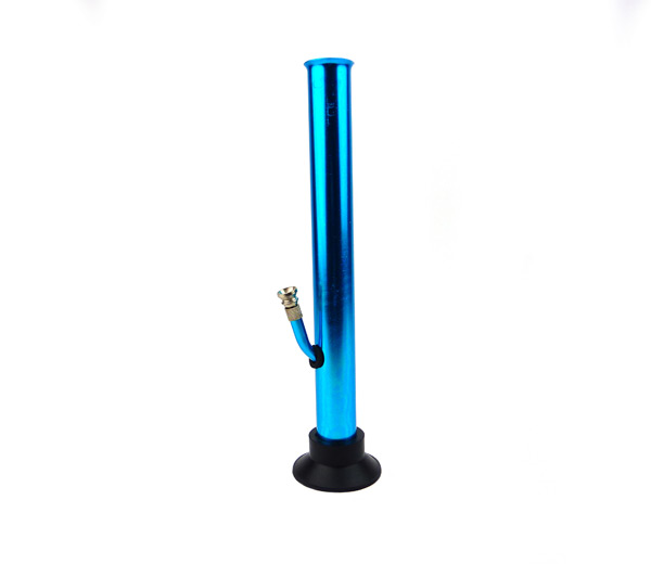 Coloured Metal Bong Large blauw