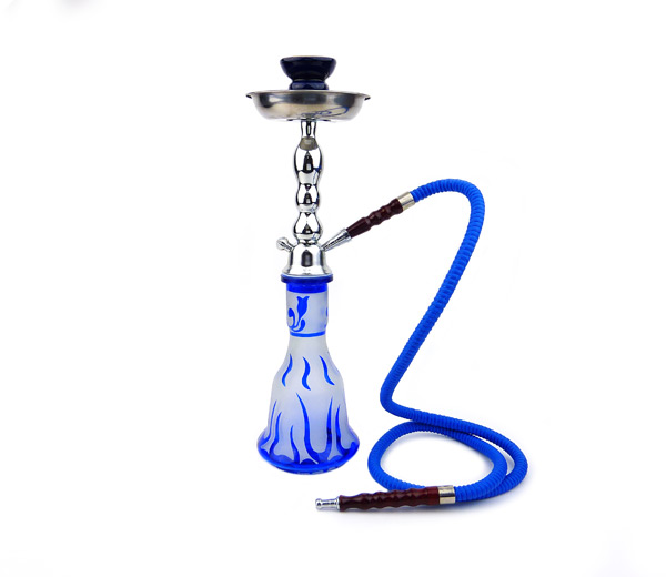Junior Hookah Waterpijp Flame 1 slang blauw