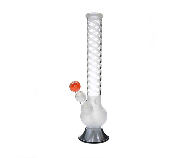 LED Light Base Boost glas Bong spiral bowl